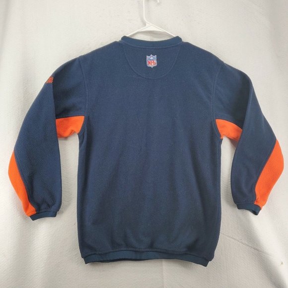 CHICAGO BEARS Sweatshirt Kid's Long Sleeve NFL TEAM APPAREL Blue X-Large - Picture 11 of 12